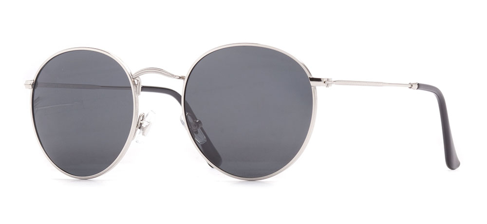 BENX SUNGLASSES Sunglasses Teenage Man,Woman,Unisex Round Full-Rimmed Metal Polarize BXGÜNŞ 8006.52-C.01